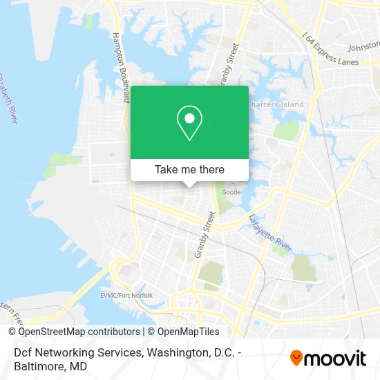 Dcf Networking Services map
