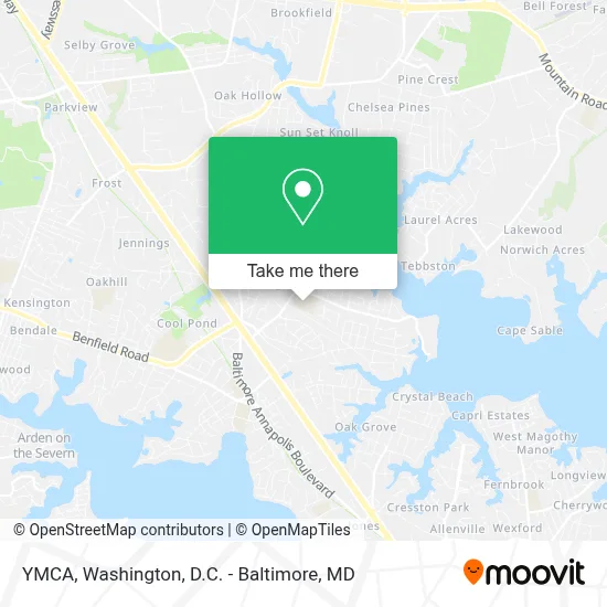 Ymca map