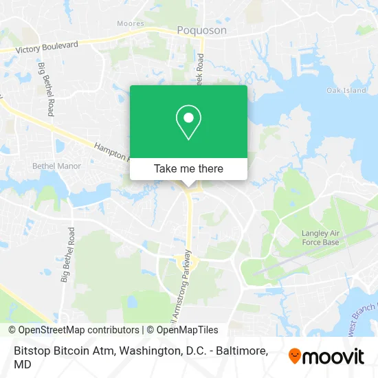 Bitstop Bitcoin Atm map