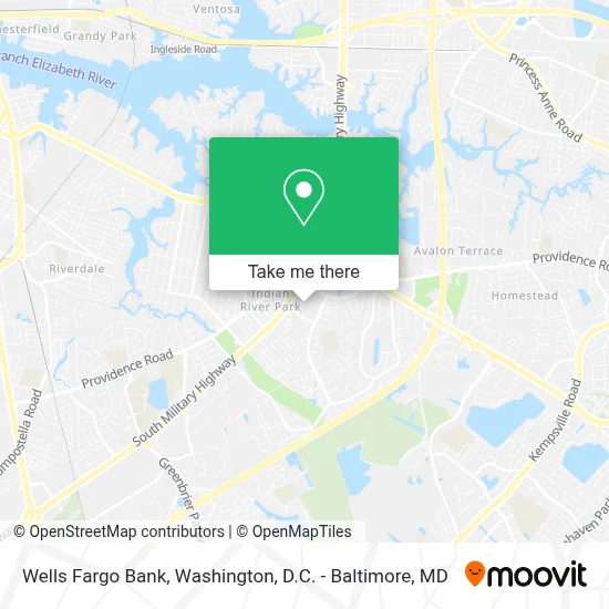 Wells Fargo Bank map