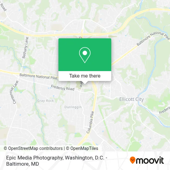 Epic Media Photography map
