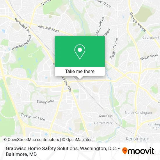 Grabwise Home Safety Solutions map