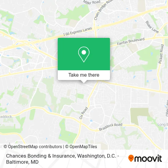 Chances Bonding & Insurance map