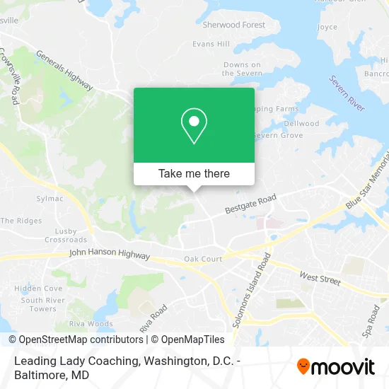 Leading Lady Coaching map