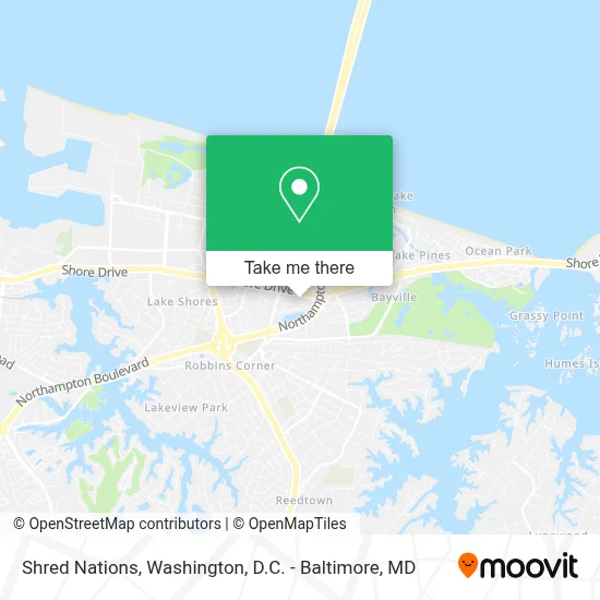 Shred Nations map