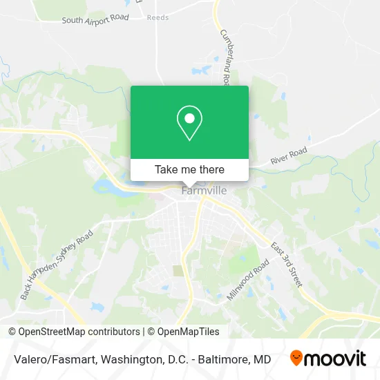 Valero/Fasmart map