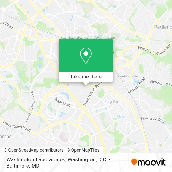 Washington Laboratories map