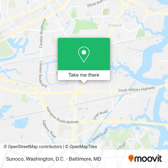 Sunoco map