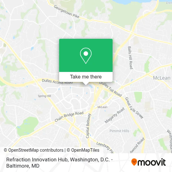 Refraction Innovation Hub map