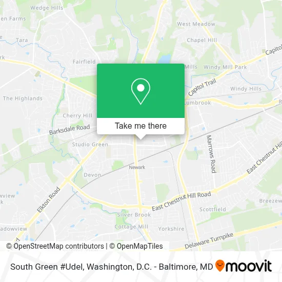 South Green #Udel map