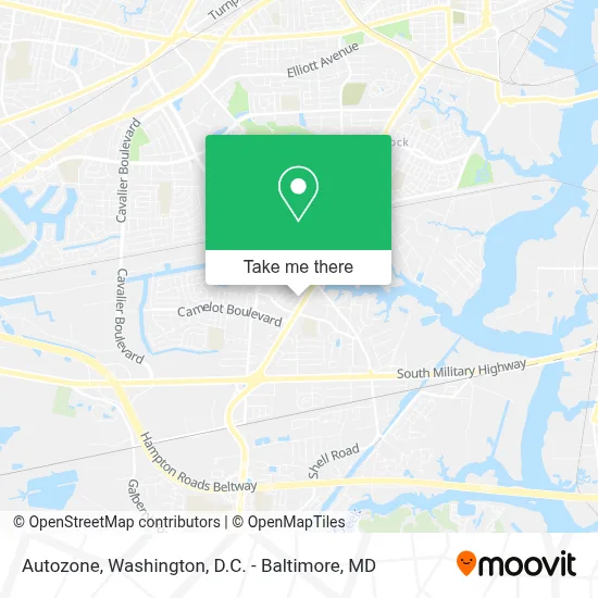 Autozone map