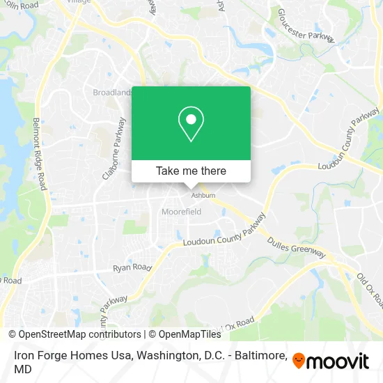 Iron Forge Homes Usa map