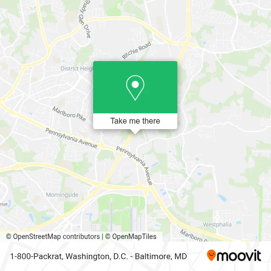 1-800-Packrat map