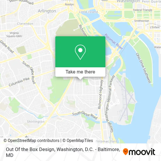 Out Of the Box Design map