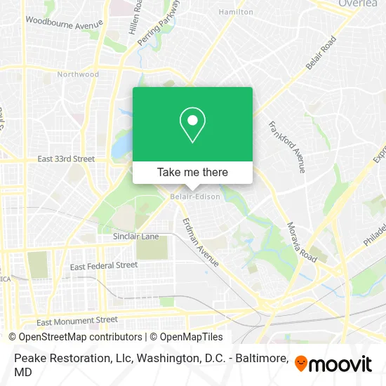 Peake Restoration, Llc map