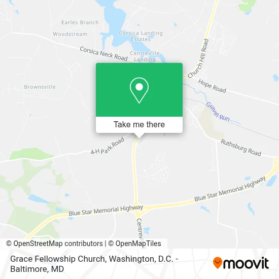 Grace Fellowship Church map