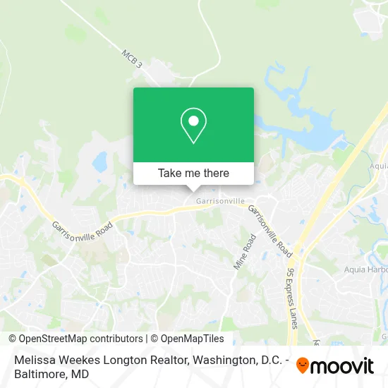 Melissa Weekes Longton Realtor map