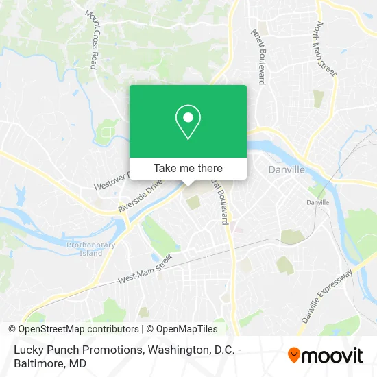 Lucky Punch Promotions map
