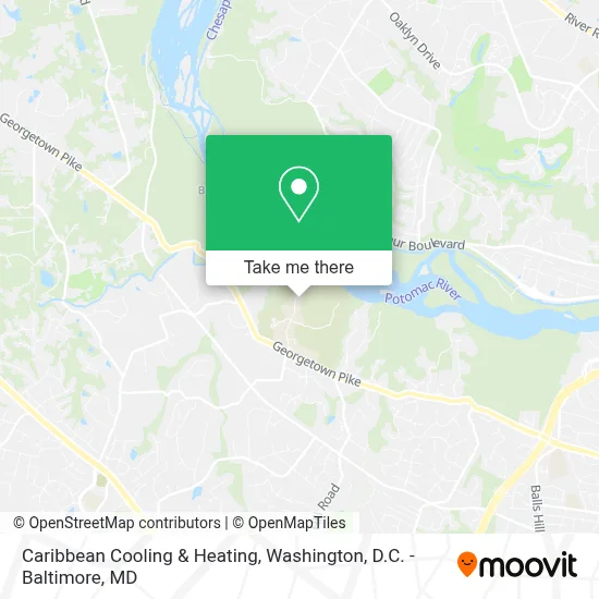 Caribbean Cooling & Heating map