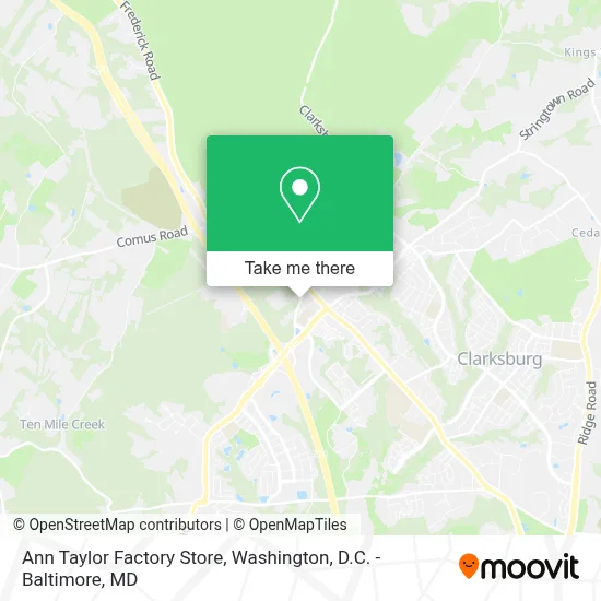 Ann Taylor Factory Store map