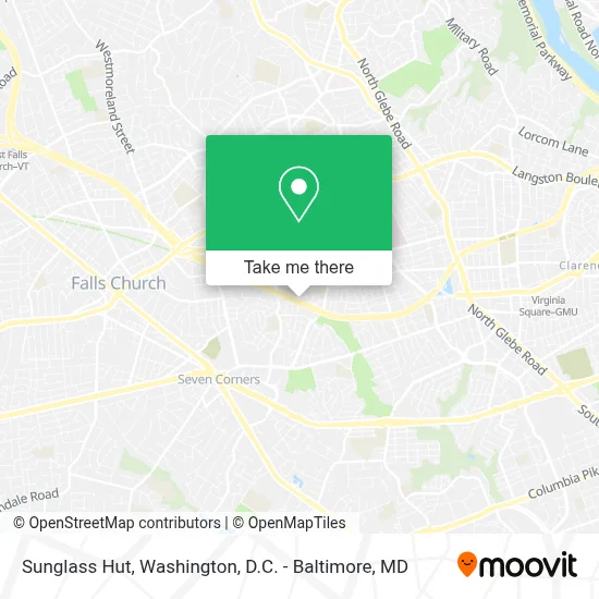 Sunglass Hut map