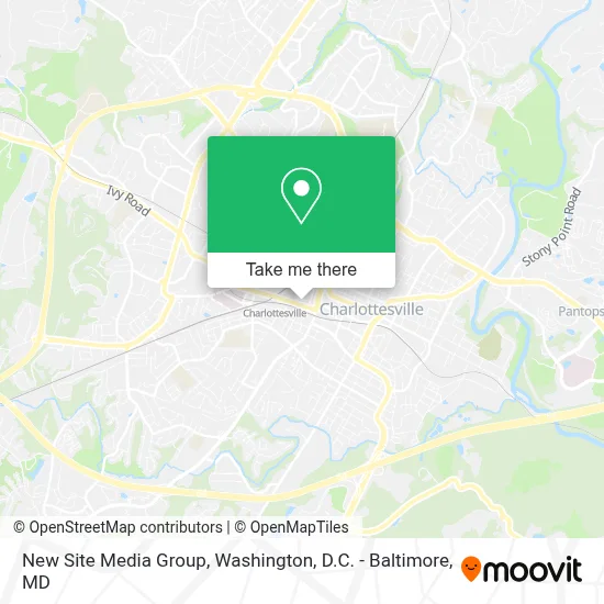 New Site Media Group map