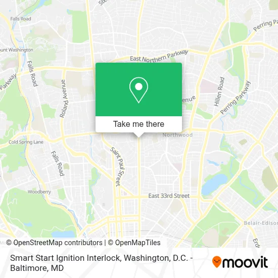 Smart Start Ignition Interlock map