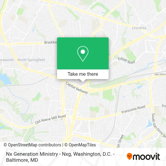 Nx Generation Ministry - Nxg map