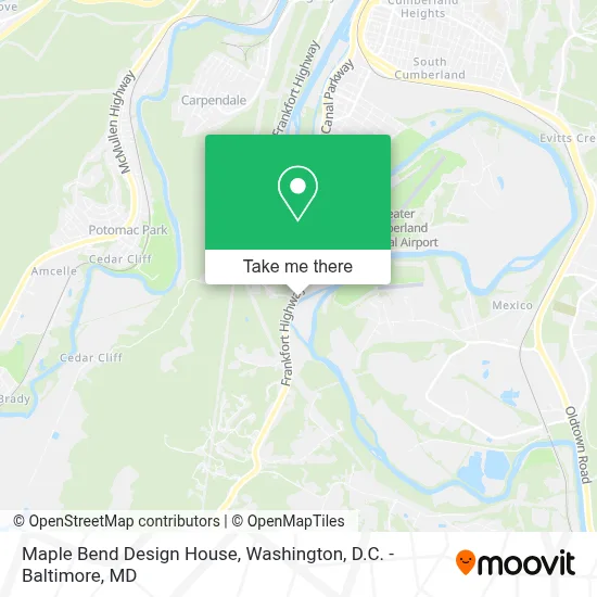 Maple Bend Design House map