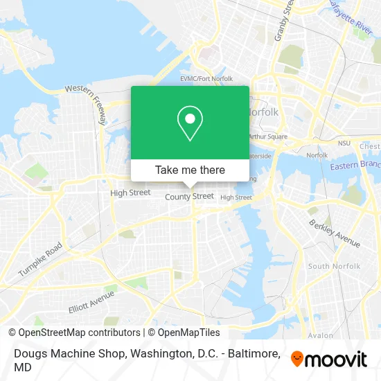 Dougs Machine Shop map