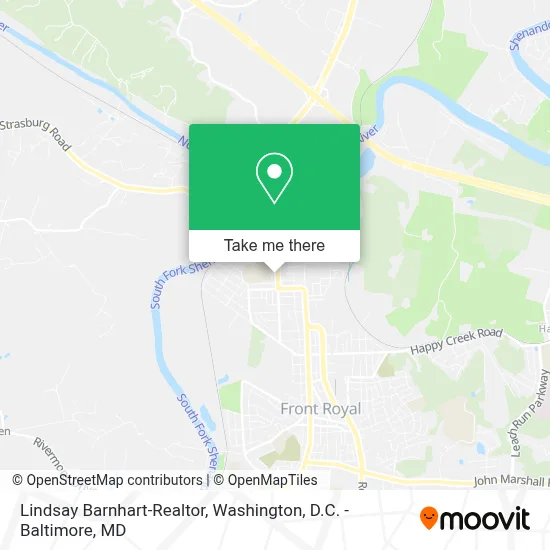 Lindsay Barnhart-Realtor map