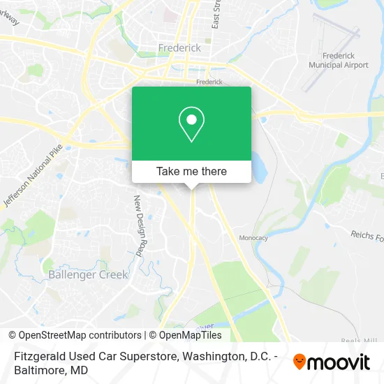 Fitzgerald Used Car Superstore map