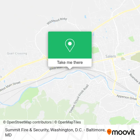 Summit Fire & Security map