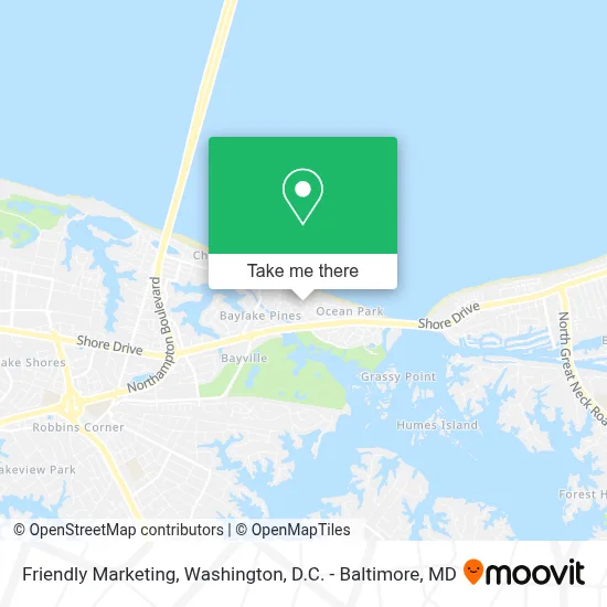 Friendly Marketing map