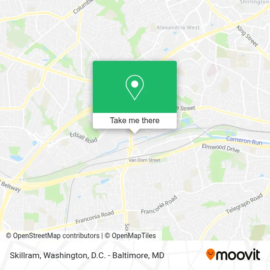 Skillram map