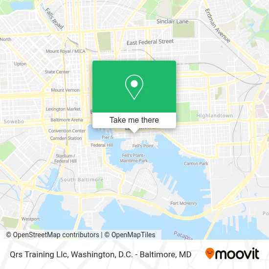 Qrs Training Llc map