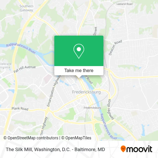 The Silk Mill map