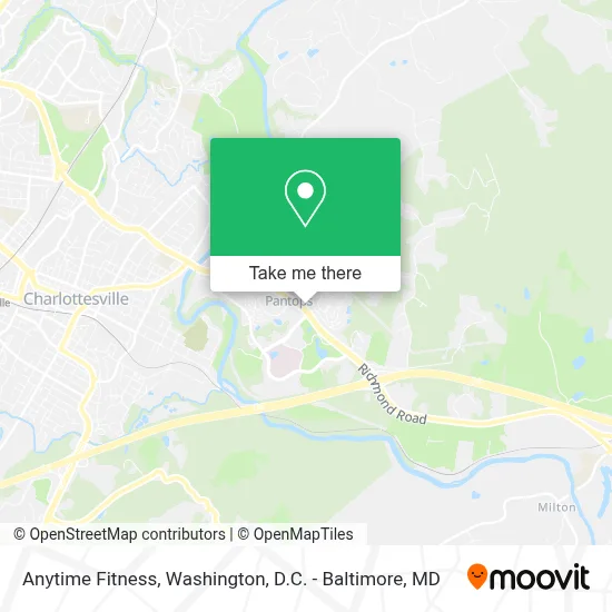 Anytime Fitness map