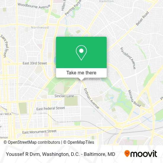 Youssef R Dvm map