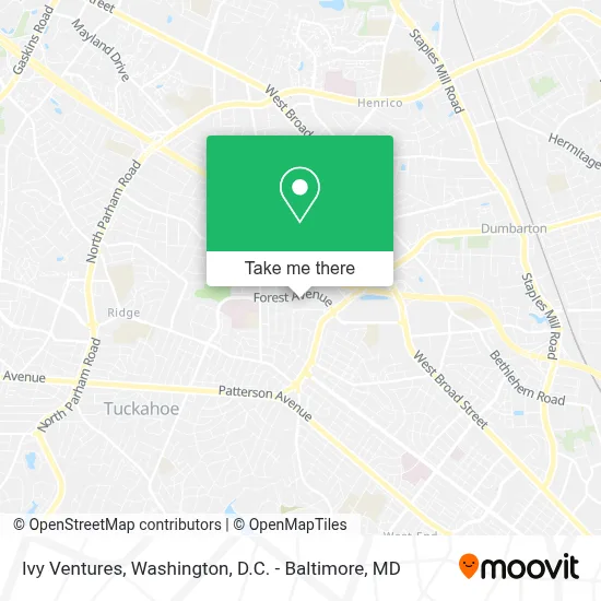 Ivy Ventures map