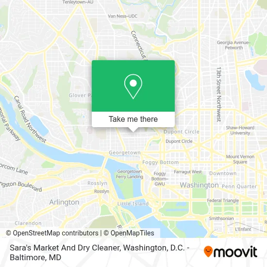Sara's Market And Dry Cleaner map