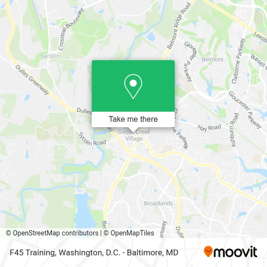 F45 Training map