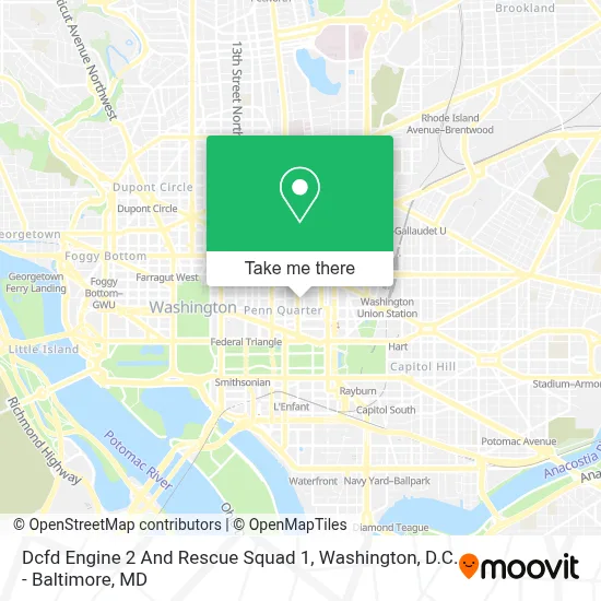Dcfd Engine 2 And Rescue Squad 1 map