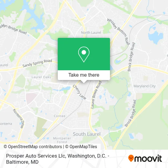 Prosper Auto Services Llc map
