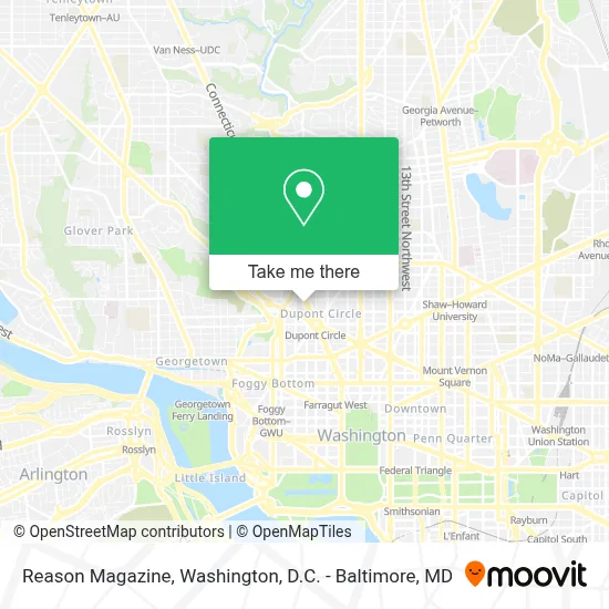 Reason Magazine map