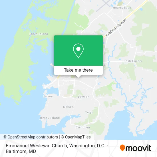 Emmanuel Wesleyan Church map