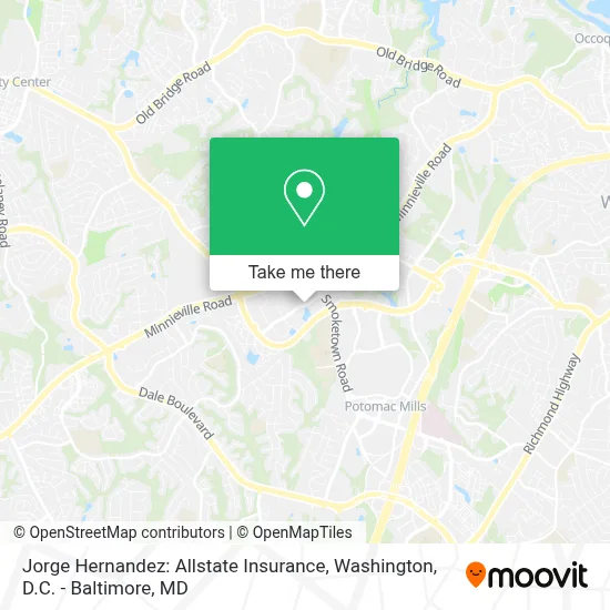 Jorge Hernandez: Allstate Insurance map
