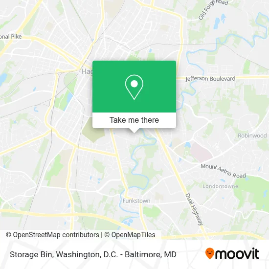 Storage Bin map