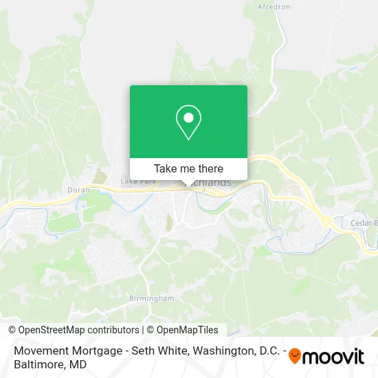 Movement Mortgage - Seth White map