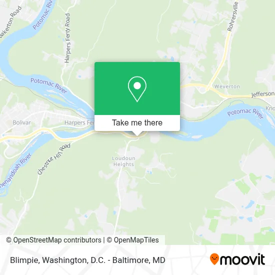 Blimpie map